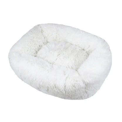 Luxury Dog Bed Square Dog Beds Long Plush Dog Mat Beds for Small Medium Large Dogs Supplies Pet Dog Calming Bed Washable Kennel