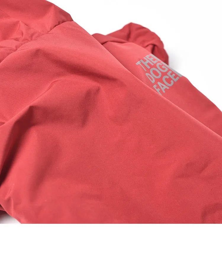 the REFLECTIVE ROVER JACKET - Reflective Pet Clothes, Autumn/Winter Pet Dog Waterproof Warm Coat, Cotton Hooded Jacket, The Dog Face Small Dog Clothes