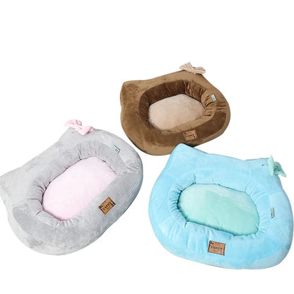 Soft Pet Bed Mat All Seasons Universal PP Cotton Sofa Cushion Sleeping Habitats House Supplies Pet Special Kennels Accesorios