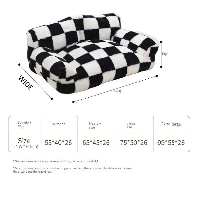 2025 Thickened Soft and Comfortable Pet Nest New All-season Universal Warm Large Wear-resistant Dog Kennel Pet Supplies