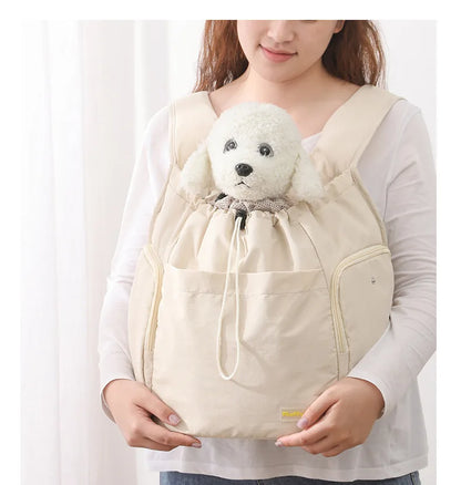 Pet Chest Bag Portable Dual-purpose Chest Dog Backpack  Cat Large Capacity Carrier  Dog Bag Carrier