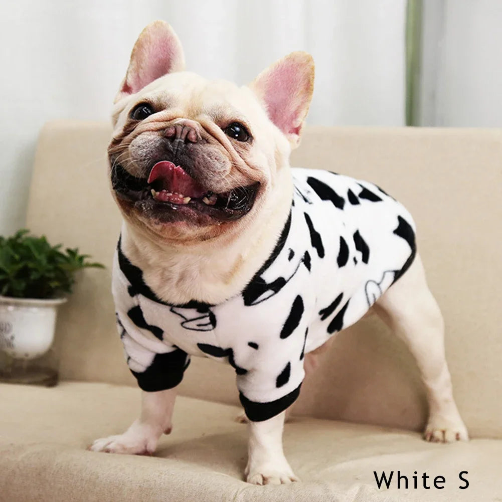 Autumn Winter Warm Puppy Fleece Clothes For Small Dogs Cats Soft Cozy Sweatshirts Chihuahua Spring Costume Yorkshire Pug Jacket