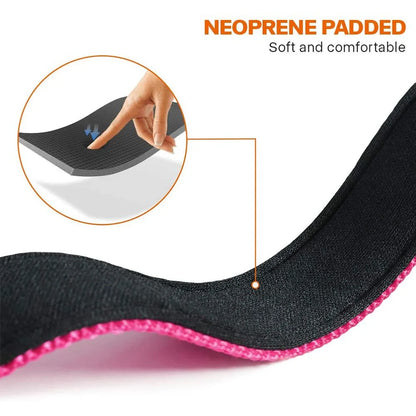 the SAFESTRIDE REFLECTIVE DOG COLLAR - Reflective Padded Dog Collar, Durable Strong Double D Ring, Safety Nylon Pet Dog Collars, Adjustable for Small/Medium/Large Dogs