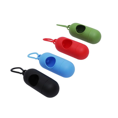 the LED LIGHT POOP BAG DISPENSER - Degradable Dog Poop Bag Dispenser, LED Light Waste Bags Holder, Dispensers Poop Bags Set, Dogs Trash Pets Clean Accessories