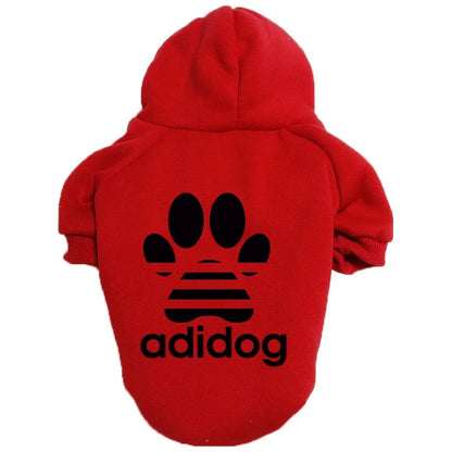 Dog Clothes Casual Autumn and Winter Hooded Sweater Large, Medium and Small Dogs Pet Clothing