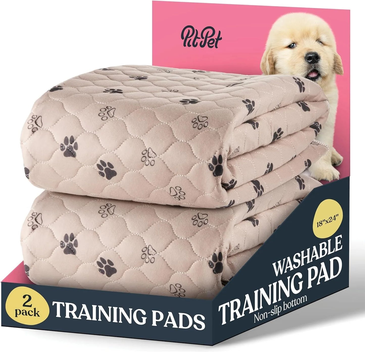 Dog Urine Pads Washable Reusable Anti Slip Pet Pee Pad Puppy Training Pad Pet Bed Urine Mat for Car Seat Cover Pet Supplies