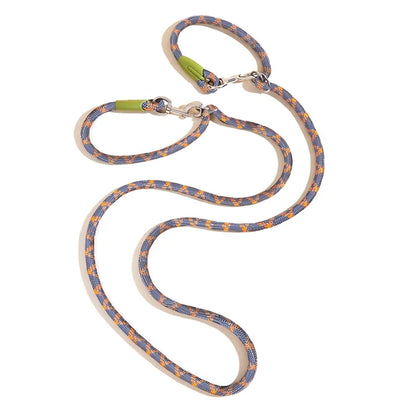 the GLOWSTRIDE NYLON LEASH - Reflective Nylon Leashes Pet Dogs Chain Traction Rope, Leads for Running Hands-Free, Rope Chain for Small/Large Dogs