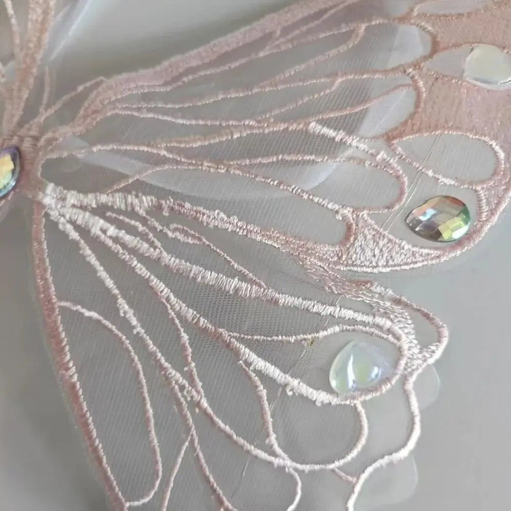 the ANGEL WINGS - Cute Glowing Dog Wing Butterfly for Small/Medium Dog Clothes, Sweet Gift Pet Back Decoration