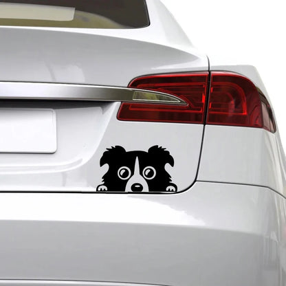 Cars Accessorie Decals Funny Dog With Name Car Decal Dogs Pet Animals Laptop Vinyl Sticker For Apple MacBook Pro/Air Decoration