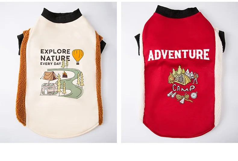 Autumn and winter sweaters for Big Dogs Two Legged Dog Sweater Spring Medium-sized Dog Pet Clothing Big Dog Clothing