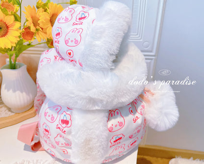 Pet Carriers Travel Products Cat Teddy Puppy Winter Fur Collar Dog Backpack Out  Chest Bag Thickening Warmer  accessories