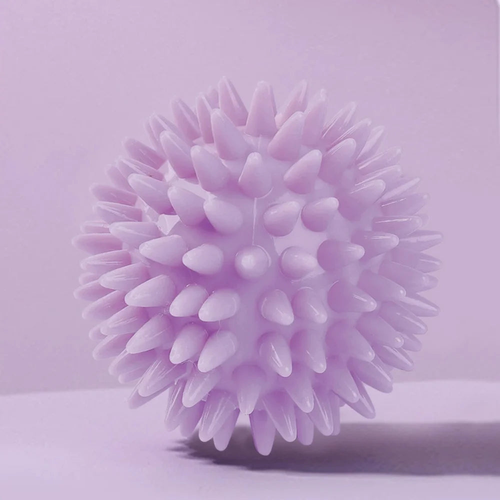 Pet Dog Toys Cat Puppy Sounding Toy Polka Squeaky Tooth Cleaning Ball TPR Training Teeth Chewing Toy Thorn Macaron Balls