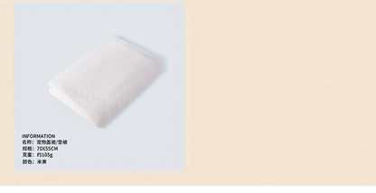 Pet Covers Air Conditioners Blankets Dog Bed Pads Dog Cat Blankets Thickened Coral Fleece Bath Towels