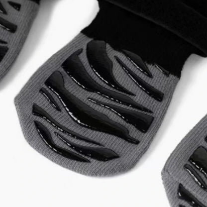 the COZYTRAIL DOG SOCKS - Dog Socks/Foot Cover, Outdoor Warm Claws Non-Slip Shoes, Extra-Thick Grip with Hook-and-Loop Fastener, Pet Foot Protection Supplies