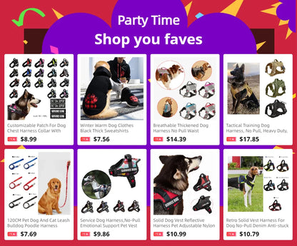 Large Pet Dog Reflective Harness Cat Chest Strap Adjustable Small Medium Dog Puppy Harness Vest Teddy Outdoor Walker Lead Leash