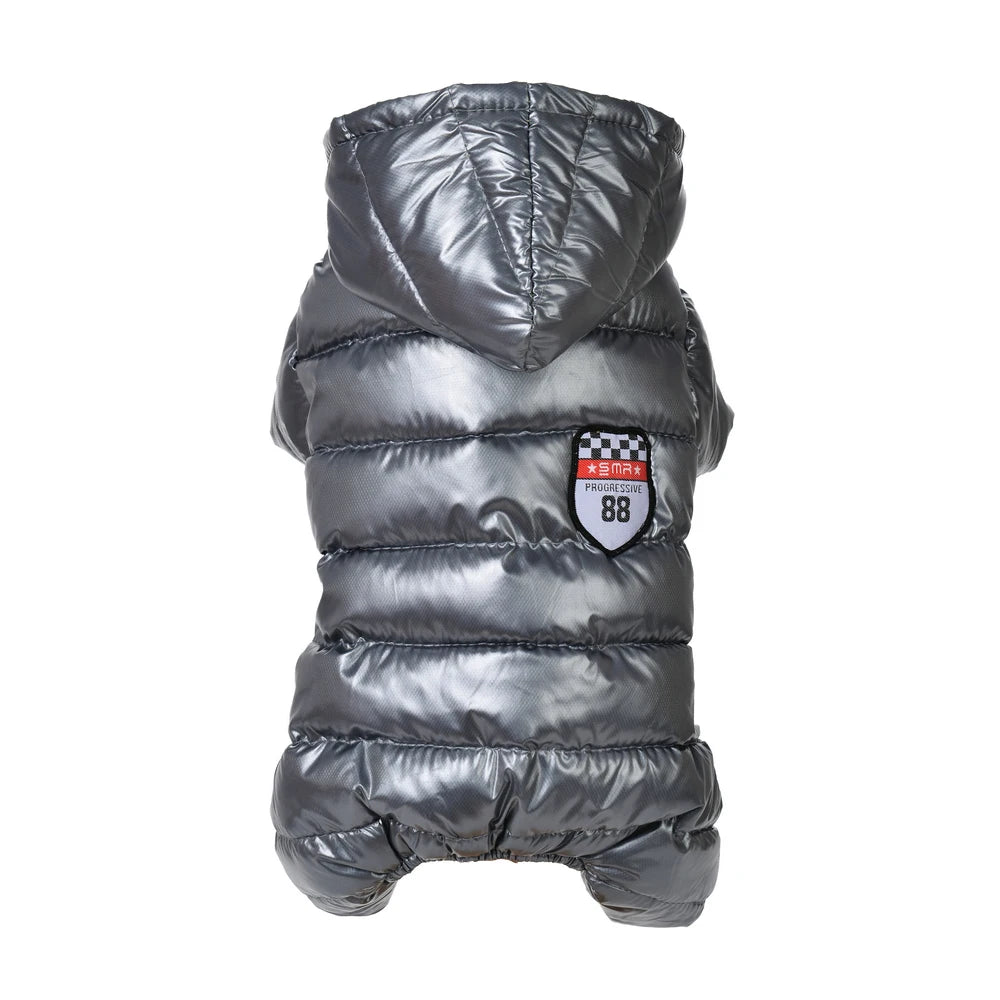 Dog Clothes for Small Medium Dogs Cats Autumn Winter Thicken Fleece Puppy Striped Pet Jacket Coat Yorkshire Bulldog Pug Jumpsuit