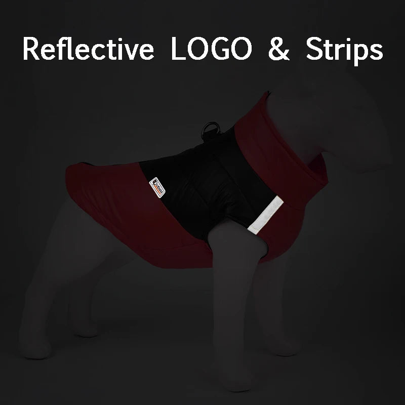 the ALLPAWS COZY VEST - Waterproof Dog Jacket, Winter Warm Dog Clothes for Small/Large Dogs, Puppy Vest, Chihuahua Coat, French Bulldog, Yorkie/Pug Costume