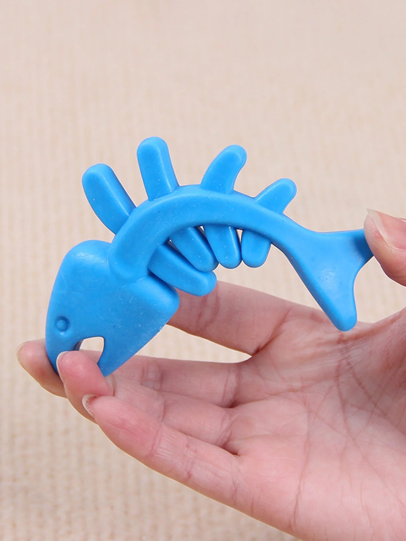 1pc-Anti Bite Fishbone Dog Toy - Suitable for training puppies of all breeds and sizes