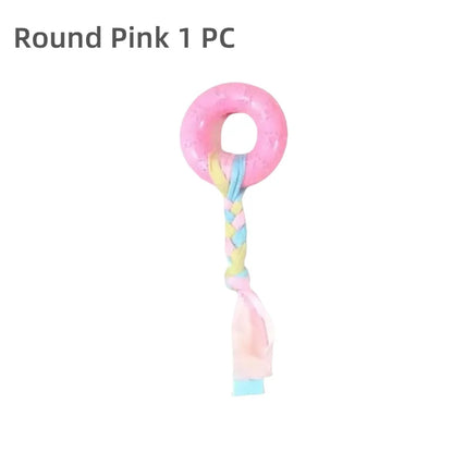 Puppy Toy Pet Dog Cotton Rope Toys Molar Stick Clean Tooth Chewing Toy Puppy Medium Large Dogs Funny Interactive Training