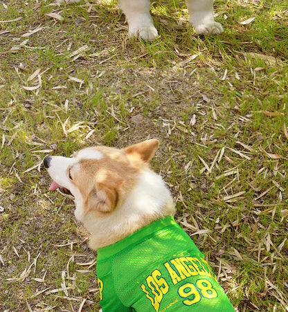 Summer Pet Dog Cooling Vest Fashion Soft Clothing Summer Casual Shirts Small Medium Large Dogs Puppy French Bulldog Pet Clothes