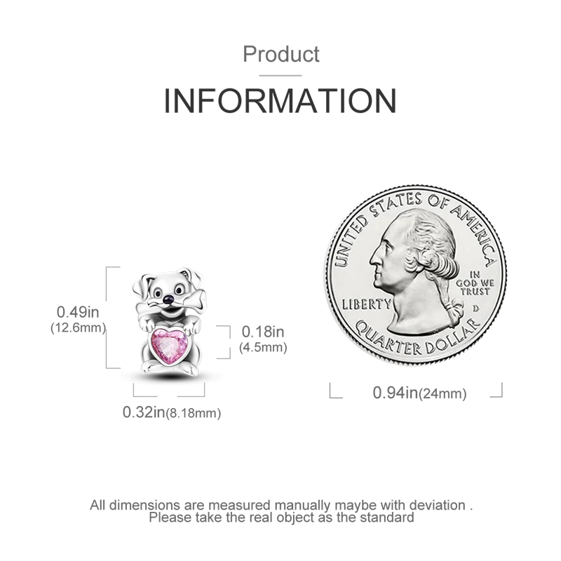 925 Sterling Silver Girl Holding Dog Charms Beads Fit Original 925 Bracelet Making Gift for Woman Jewelry Diy Fashion Pendant