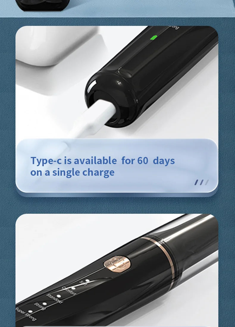 Ultrasonic Portable Electric Dog Toothbrush Professional Plaque Calculus Removal Teeth Whitening for Pet Dental Care