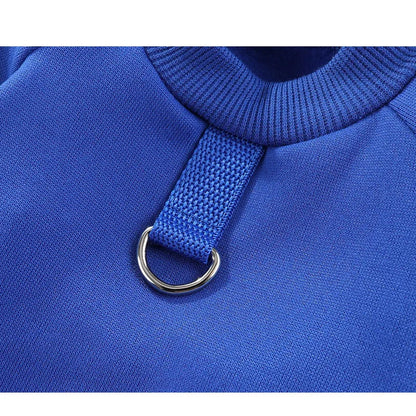 Dog Hoodies Clothes Winter Solid Pet Clothing Sweater For Small Dogs York Puppy Hoodies Costume Black Blue Red Pet Sweatshirt XL