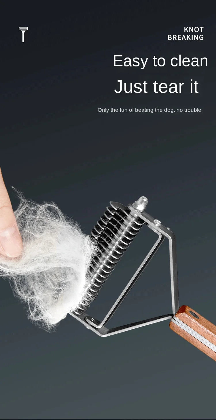 Pet Dog Brush Cat Comb Self Cleaning Pet Hair Remover Brush for Dogs Cats Grooming Tools Pets Dematting Comb Dogs Accessories