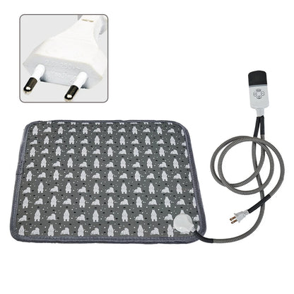 220V 20W Pet Electric Heating Pads Heated Blanket Winter Dog Cats Warmer Mat Sleeping Bed Pet Supplies Washable blanket Mats