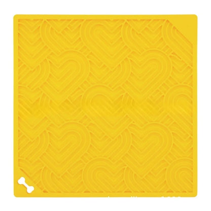 Dog Food Slow Feeder Sniff Mat with Suction Cup for Train Your Dog's Senses Anti-choking Silicone Snuffle Mats Pet Accessories