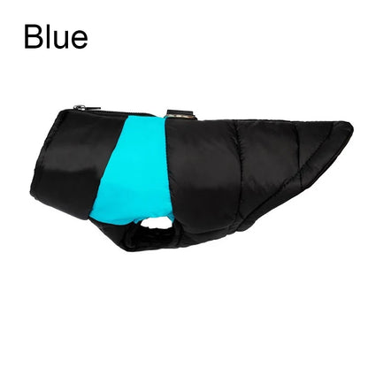 the WARMER JACKET - Pet Waterproof Warm Large Dog/Coat/Puppy Clothing, Pet Vest Jacket, Winter Warm Dog Clothes, Waterproof Pet Vest Zipper Jacket