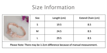 the BELLEBOW ZIRCON COLLAR - Zircon Bow Tie Chihuahua Dog Collar, Rose Gold Lobster Button Cat/Dog Necklace with Package Box, Adjustable All Season Pet Accessories