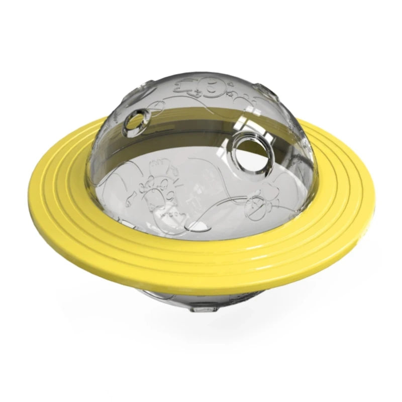 Dog Toy Ball for Aggressive Chewers, Interactive Fetch Dog Ball with Fun Squeaky Wobble Giggle Sound, Durable for Medium Dogs