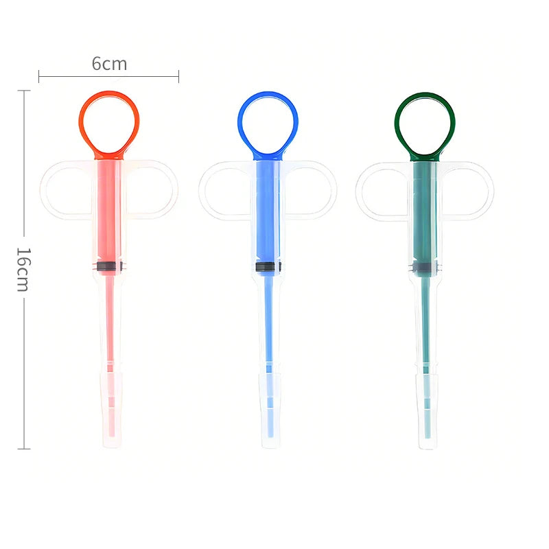 the PILL SHOOTER - 3PCS Pet Pill Shooter, Pill Popper for Cat/Dog, Pill Shooter Pet Feeding Dispenser Tool for Small Animal, Pet Feeding Push Pull