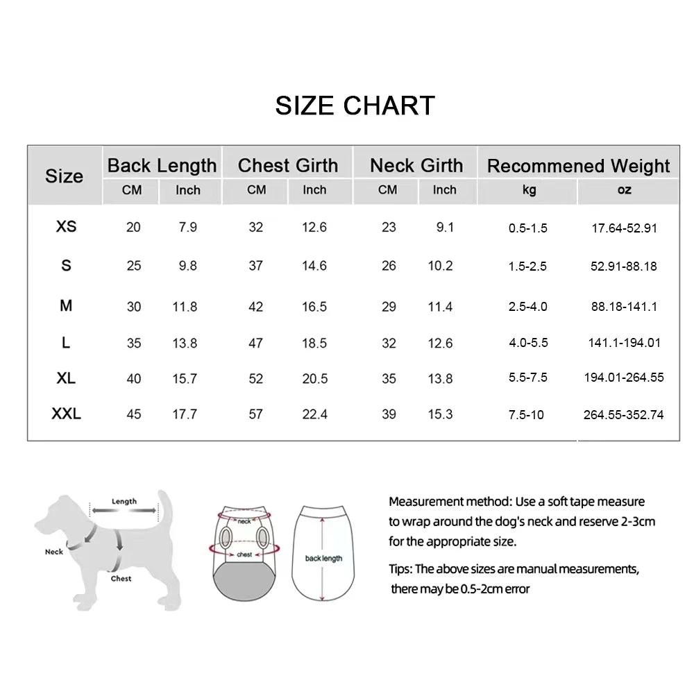 Dog Pajamas Winter Plush Onesie, Warm Puppy Jumpsuit Cozy Costume for Cats Small Dogs Rabbit Guinea Pig Hamster Clothes