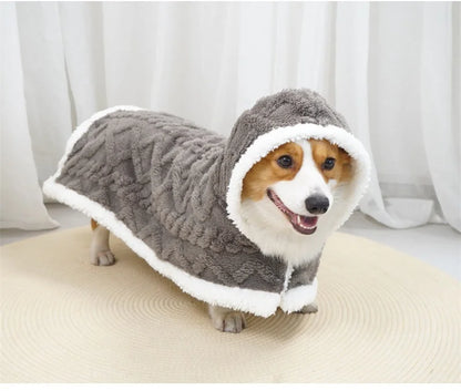 Tafu Velvet Autumn Winter Warm Pet Dog Blanket Soft Thicken Wearable Cat Blanket Flannel Fleece Comfortable Sleeping Blankets