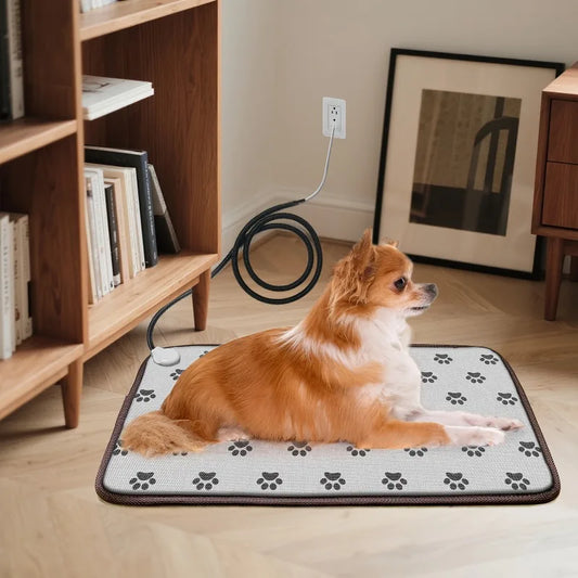 1PCS Dog and cat electric blanket heating pad pet mattress waterproof anti-bite adjustable temperature chair cushion