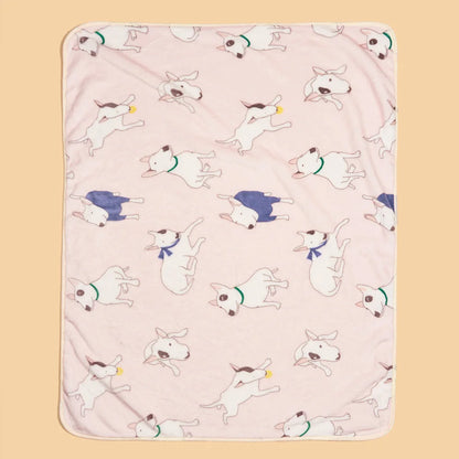 Dog Bed Mat for Small Medium Dogs Cats Autumn Winter Cozy Fleece Puppy Print Blanket Bulldog French Chihuahua Pet Accessories