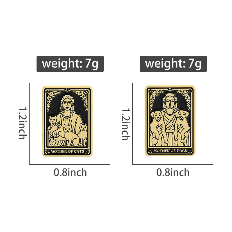 Animal Brooch Cute Cartoon Yellow Dog Metal Badge Small Accessories Wholesale Decorative Brooches Hat Pins for Backpacks Cap Pin