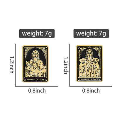 Animal Brooch Cute Cartoon Yellow Dog Metal Badge Small Accessories Wholesale Decorative Brooches Hat Pins for Backpacks Cap Pin