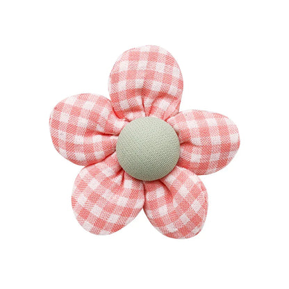 the FLOWER BOW - 10PCS Flower Shape Pet Hair Accessories for Dogs/Cats, Hair Decoration Flowers Rubber Bands, Bulk Puppy Grooming Accessories