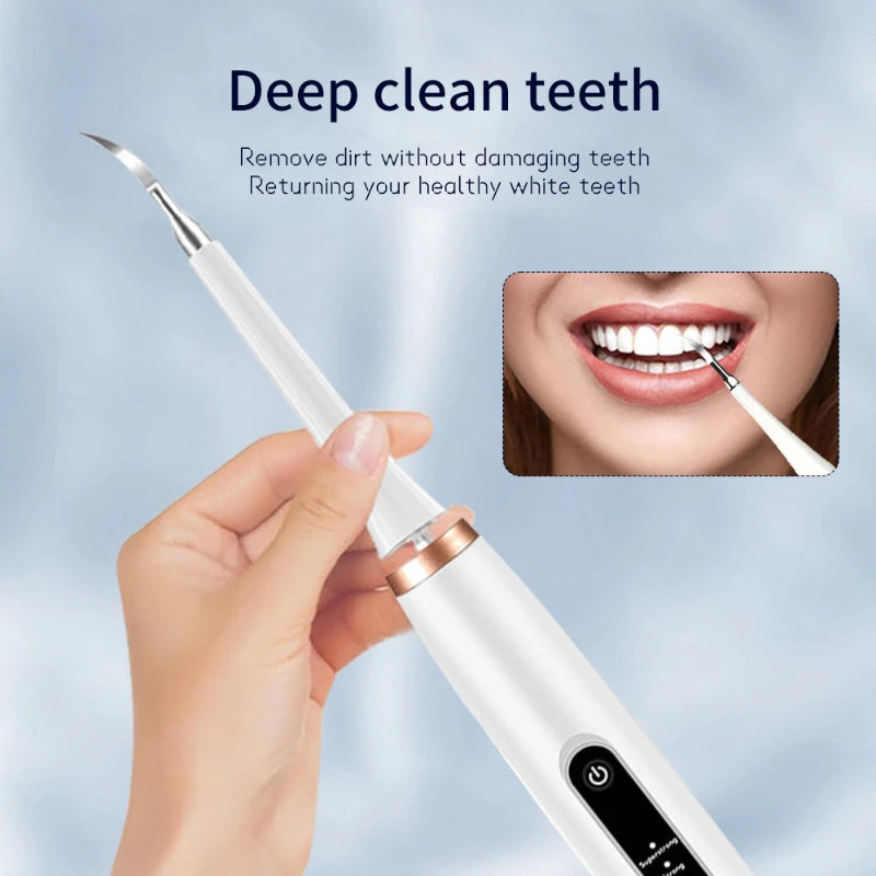 Ultrasonic Dog Dental Cleaner Electric Toothbrush Cleanning Dog Teeth Plaque Remover Pet Dental Calculus Beauty  Instrument