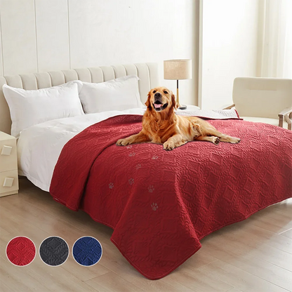 Dirt-Proof Bedspread Waterproof Dog Bed Cover Pet Blanket for Furniture Bed Protector Couch Cover for Dogs Cats Non-Slip Backing