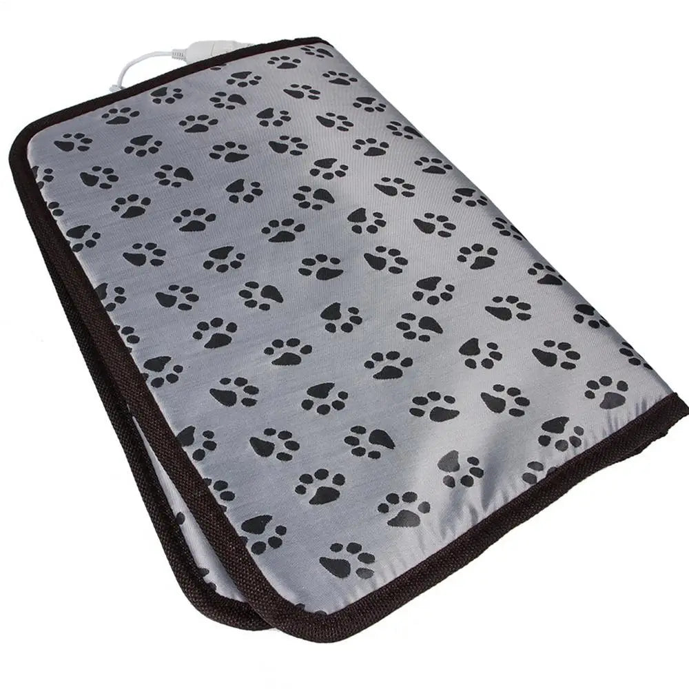 Pet Electric Blanket Winter Warming Pad Cat Dog Heated Nest Waterproof Warmer Power-Off Protection Bite-Resistant Mat Bed