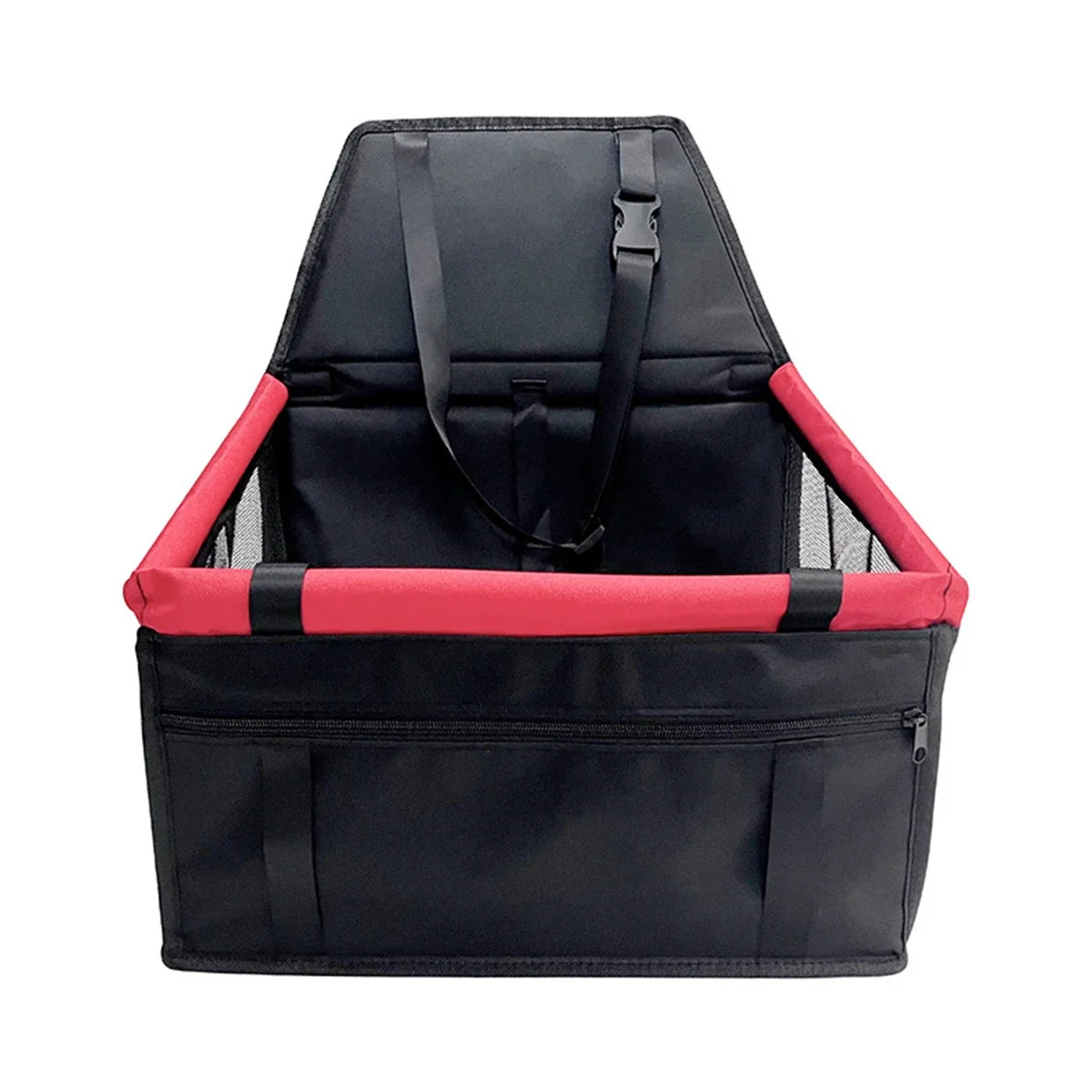 Dog car seat cover foldable hammock pet harness cat bag basket stable and foldable travel pet dog and cat safety car seat