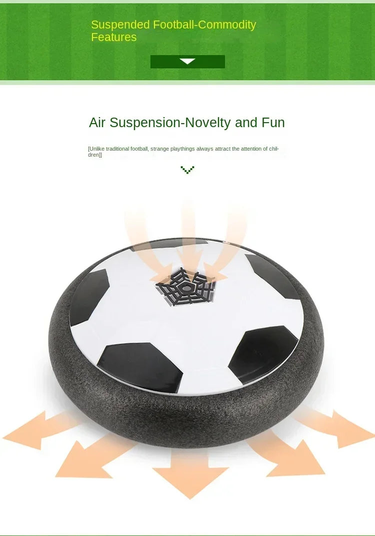 UFO Ball Dog Pet Interactive Toy Suspended Football with Music LED Light Indoor Game Pet Toy Ball Children's Birthday Gift