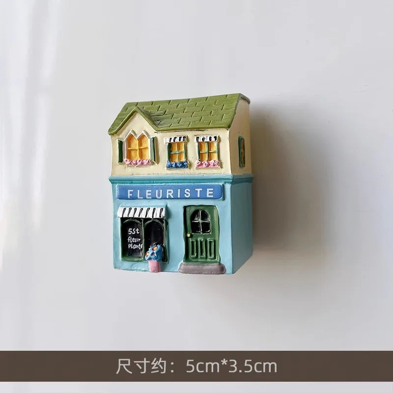 3D Fridge Magnet Puppy Cartoon Cat and Dog Refrigerator Stickers  Anti-theft Entrance Door Decorative Magnetic Creative Message