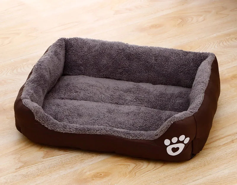 Autumn And Winter Warm Pet Dog Cat Universal Beds Soft Cushion Couch Bed for for Small Medium Dog Plush Cozy Puppy Nest Mat Pad
