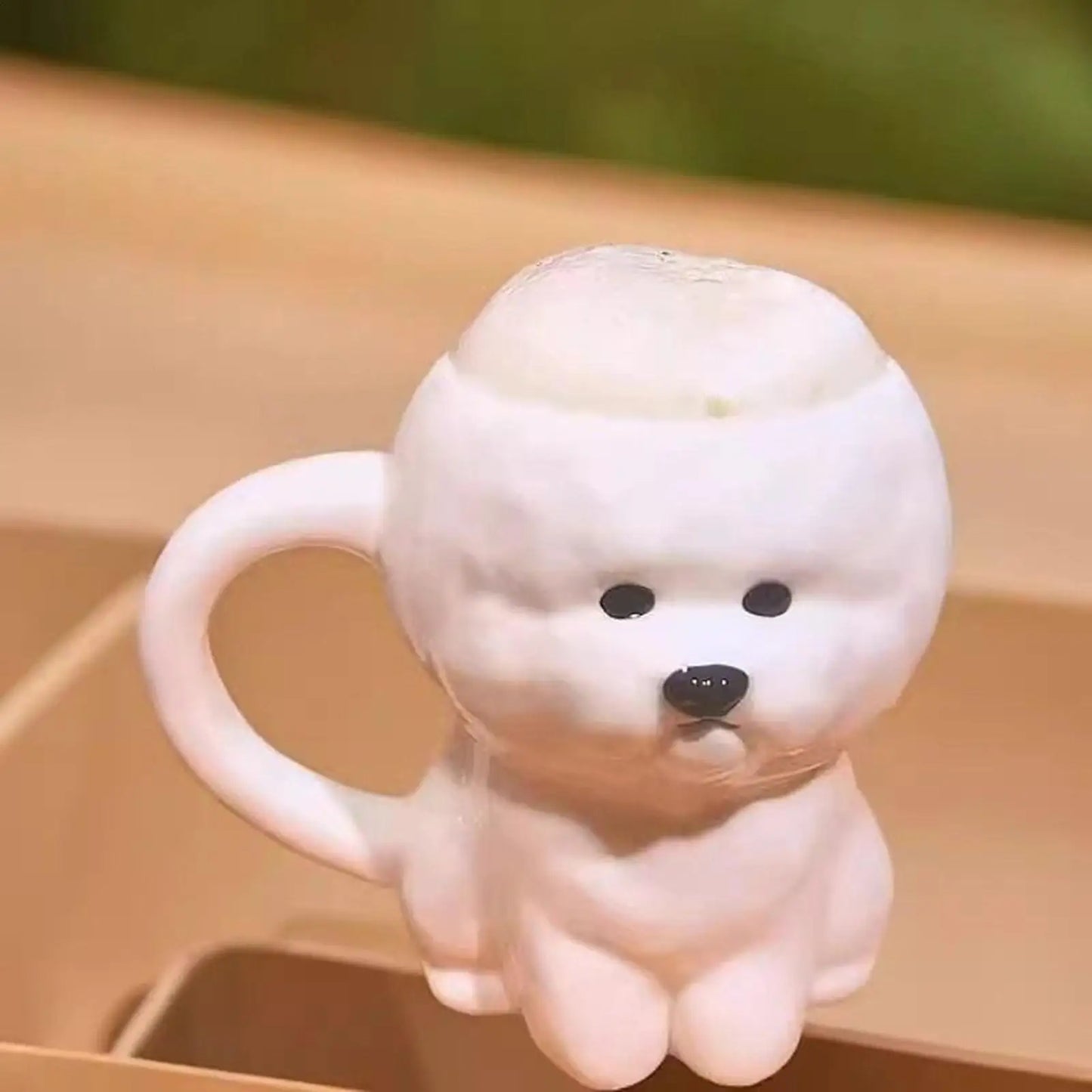 Dog Coffee Cup Novelty Puppy Mugs 340ml Ceramic 3D Puppy Novelty Cup For Women Men Dad Lovers On Mothers Day Fathers Day Home