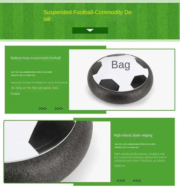 UFO Ball Dog Pet Interactive Toy Suspended Football with Music LED Light Indoor Game Pet Toy Ball Children's Birthday Gift